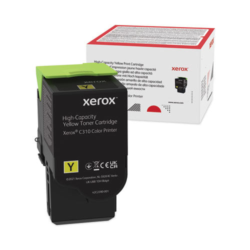 Image of Xerox® 006R04367 High-Yield Toner, 5,500 Page-Yield, Yellow