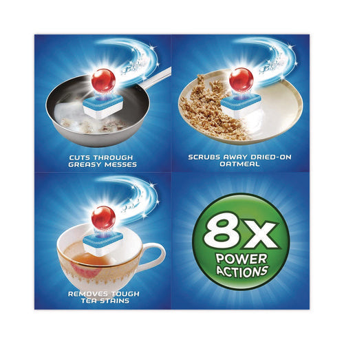 Image of FINISH® Powerball Dishwasher Tabs, Fresh Scent, 94/Box, 4 Boxes/Carton