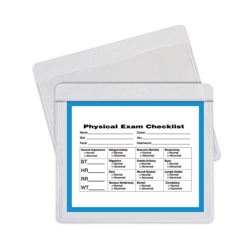 Image of C-Line® Self-Adhesive Labeling Pockets, Top Load, 3.75 x 3, Clear, 25/Pack