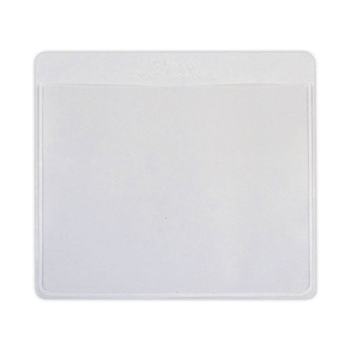 Image of C-Line® Self-Adhesive Labeling Pockets, Top Load, 3.75 x 3, Clear, 25/Pack