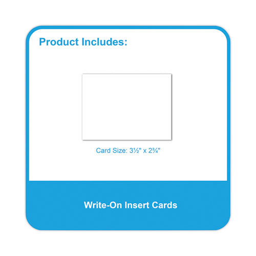 Image of C-Line® Self-Adhesive Labeling Pockets, Top Load, 3.75 x 3, Clear, 25/Pack
