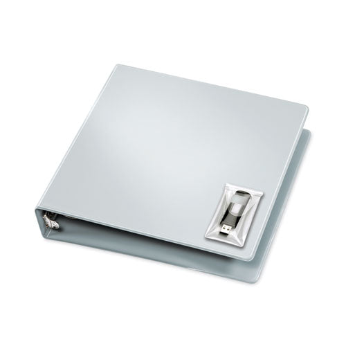 Image of Cardinal® HOLD IT USB Pockets, 2 x 3.44, Clear