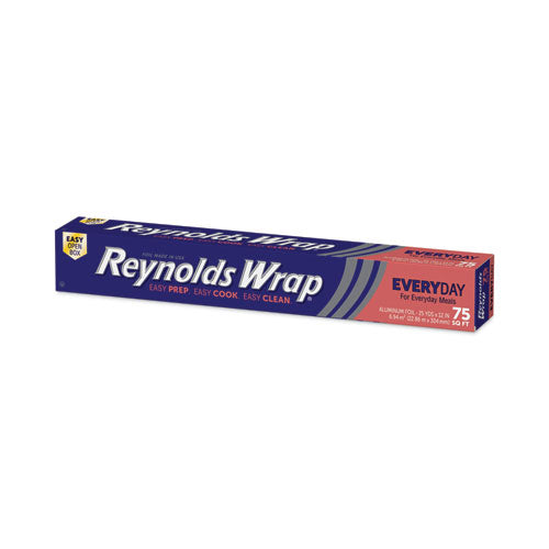 Image of Reynolds Wrap® Standard Aluminum Foil Roll, 12" x 75 ft, 35/Carton