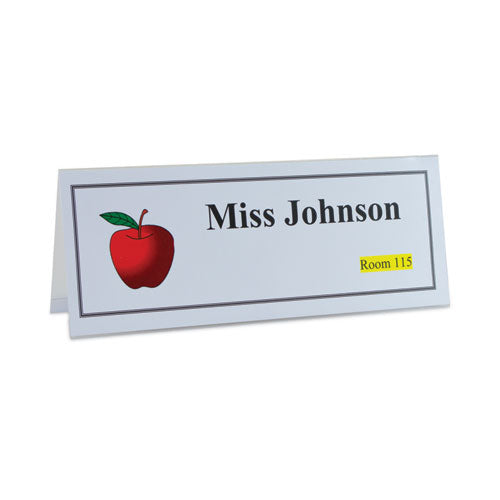 Image of C-Line® Tent Card Holders, 4.25 x 11.7, Rigid Heavyweight Clear Plastic, 25/Box