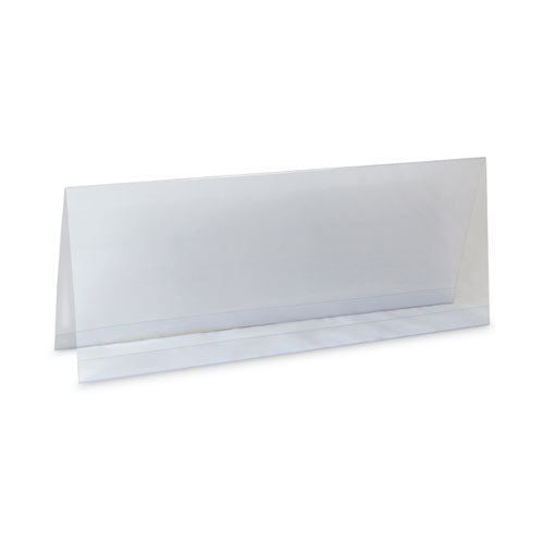 Image of C-Line® Tent Card Holders, 4.25 x 11.7, Rigid Heavyweight Clear Plastic, 25/Box