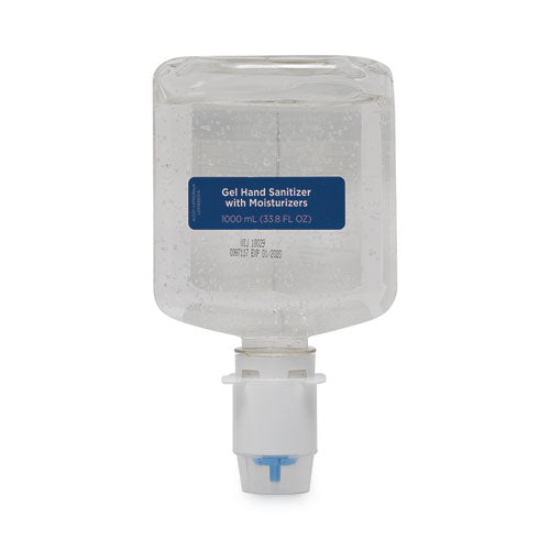 Image of Georgia Pacific® Professional Enmotion Gen2 E3-Rated Gel Sanitizer Dispenser Refill, 1,000 Ml Bottle, Fragrance-Free, 2/carton