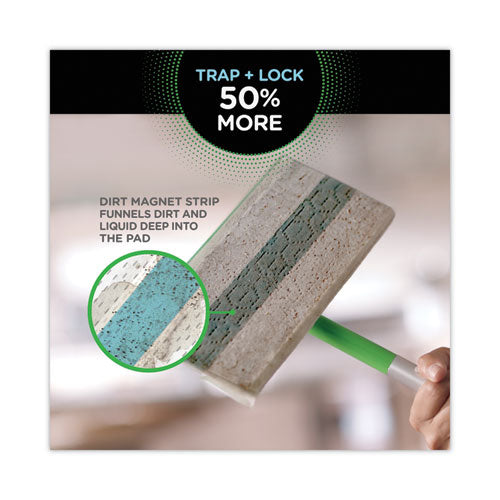 Image of Swiffer® Heavy-Duty Wet Refill Cloths, 10 x 8, Open Window Fresh, 20/Tub, 6 Tubs/Carton