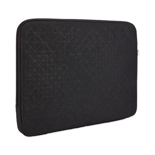 Image of Case Logic® Ibira Laptop Sleeve, Fits Devices Up to 11.6", Polyester, 12.6 x 1.2 x 9.4, Black
