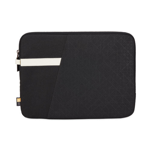 Image of Case Logic® Ibira Laptop Sleeve, Fits Devices Up to 11.6", Polyester, 12.6 x 1.2 x 9.4, Black