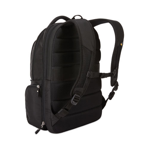 Image of Case Logic® Checkpoint Friendly Backpack, Fits Devices Up to 15.6", Polyester, 2.76 x 13.39 x 19.69, Black
