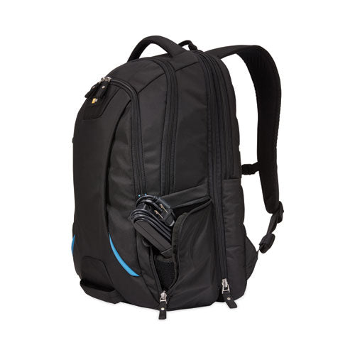 Image of Case Logic® Checkpoint Friendly Backpack, Fits Devices Up to 15.6", Polyester, 2.76 x 13.39 x 19.69, Black