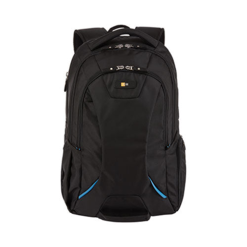 Image of Case Logic® Checkpoint Friendly Backpack, Fits Devices Up to 15.6", Polyester, 2.76 x 13.39 x 19.69, Black
