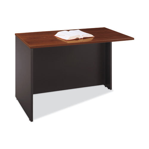 Image of Bush® Series C Collection 48W Return Bridge, 47.75w x 23.38d x 29.78h, Hansen Cherry