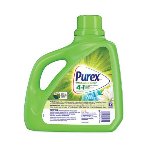 Image of Purex® Ultra Natural Elements He Liquid Detergent, Linen And Lilies, 150 Oz Bottle