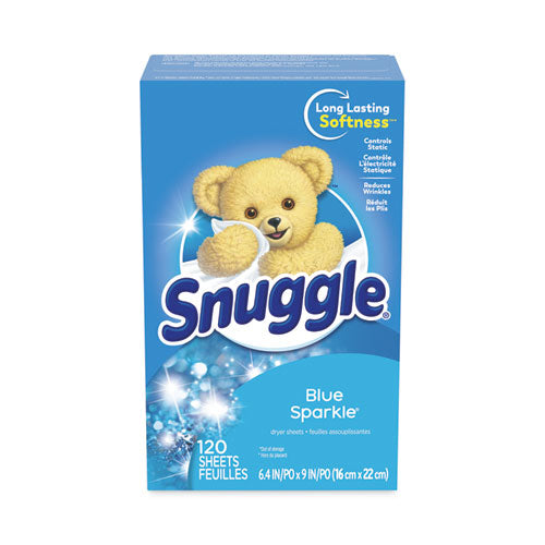 Image of Snuggle® Fabric Softener Sheets, Fresh Scent, 120 Sheets/box