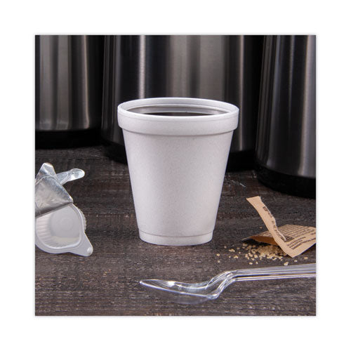 Image of Dart® Foam Drink Cups, 8 Oz, White, 25/pack