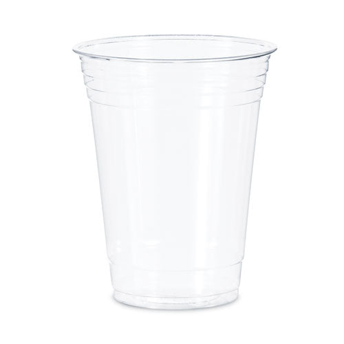 Image of SOLO® Ultra Clear PET Cups, Squat, 16 oz, Plastic, 50/Pack