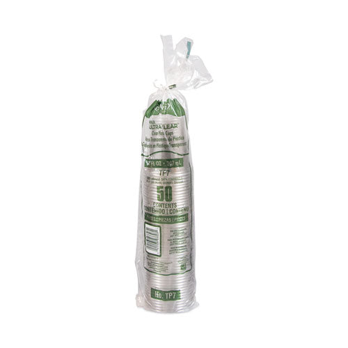 Image of SOLO® Ultra Clear Cups, 7 oz, Plastic, 50/Bag, 20 Bags/Carton