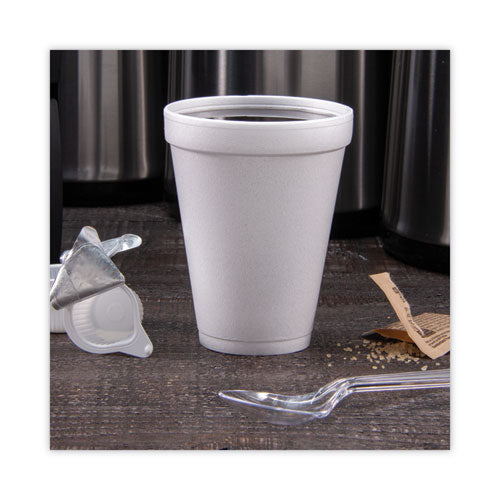 Image of Dart® Foam Drink Cups, 12 Oz, White, 25/pack