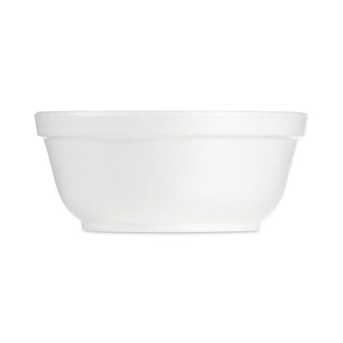 Image of Dart® Foam Bowls, 8 Oz, White, 50/pack, 20 Packs/carton