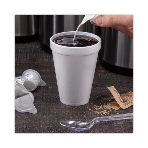 Image of Dart® Foam Drink Cups, 12 Oz, White, 25/pack