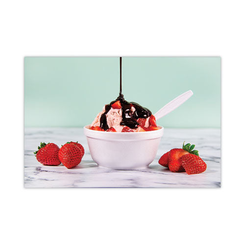 Image of Dart® Foam Bowls, 8 Oz, White, 50/pack, 20 Packs/carton