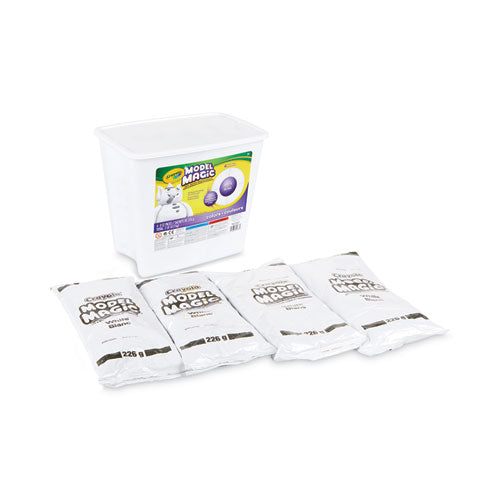 Image of Crayola® Model Magic Modeling Compound, 8 Oz Packs, 4 Packs, White, 2 Lbs