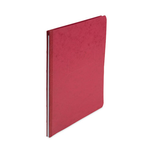 Image of ACCO Pressboard Report Cover With Tyvek Reinforced Hinge, Two-Piece Prong Fastener, 3" Capacity, 8.5 X 11, Red/red