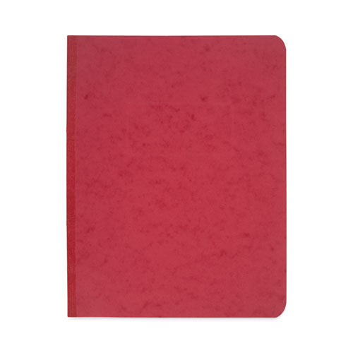 Image of ACCO Pressboard Report Cover With Tyvek Reinforced Hinge, Two-Piece Prong Fastener, 3" Capacity, 8.5 X 11, Red/red