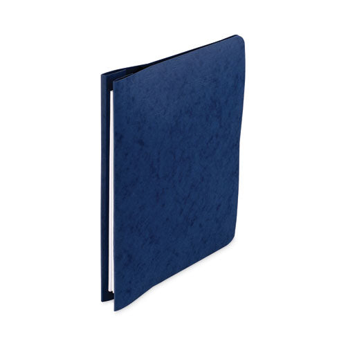 Image of ACCO Presstex Covers With Storage Hooks, 2 Posts, 6" Capacity, 12 X 8.5, Dark Blue