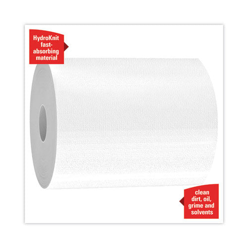 Image of WypAll® X70 Cloths, Center-Pull, 9.8 x 12.2, White, 275/Roll, 3 Rolls/Carton