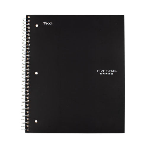 Image of Five Star® Wirebound Notebook, 1-Subject, Wide/Legal Rule, Assorted Cover Colors, (100) 10.5 x 8 Sheets, 6/Pack