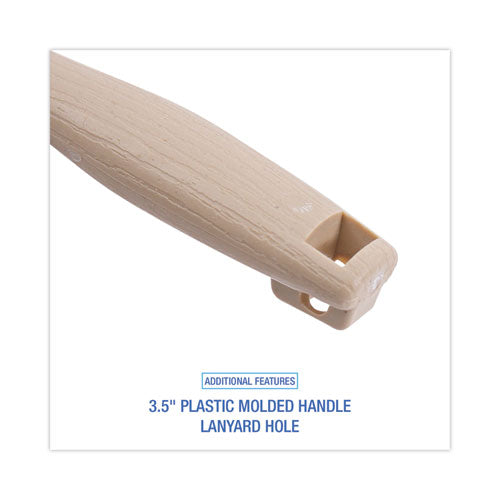 Image of Boardwalk® Counter Brush, Black Tampico Bristles, 4.5" Brush, 3.5" Tan Plastic Handle