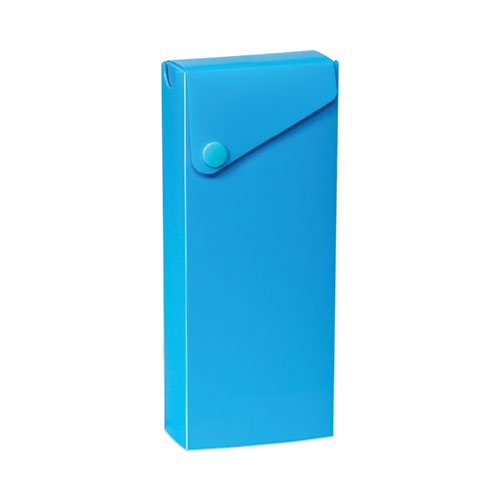 Image of C-Line® Slider Pencil Case, 2.88" x 0.6" x 9.5" to 11.43", Assorted Colors, 24/Carton