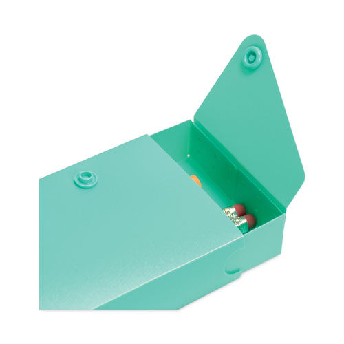 Image of C-Line® Slider Pencil Case, 2.88" x 0.6" x 9.5" to 11.43", Assorted Colors, 24/Carton
