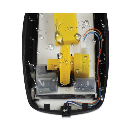 Image of Adesso iMouse W3 Waterproof Antimicrobial Mouse with Magnetic Scroll Wheel, USB 2.0, Left/Right Hand Use, Black