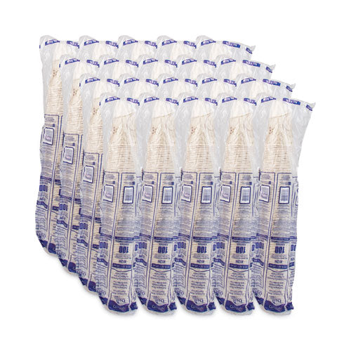 Image of SOLO® Symphony Treated-Paper Cold Cups, 12 oz, White/Beige/Red, 100/Bag, 20 Bags/Carton