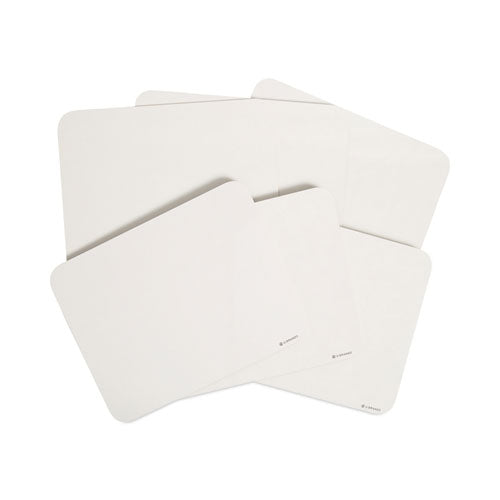 Image of U Brands Single-Sided Dry Erase Lap Board, 12" x 9", White Surface