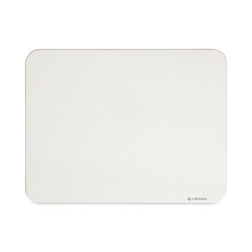 Image of U Brands Single-Sided Dry Erase Lap Board, 12" x 9", White Surface