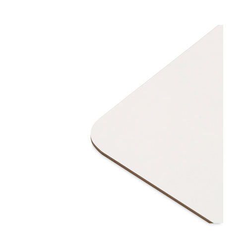Image of U Brands Single-Sided Dry Erase Lap Board, 12" x 9", White Surface