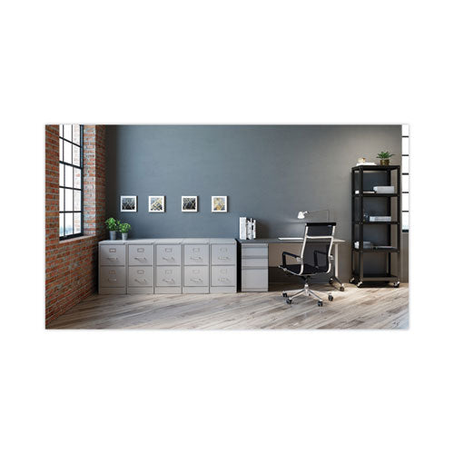 Image of Alera® Two-Drawer Economy Vertical File, Letter-Size File Drawers, 15" x 26.5" x 28.37", Light Gray