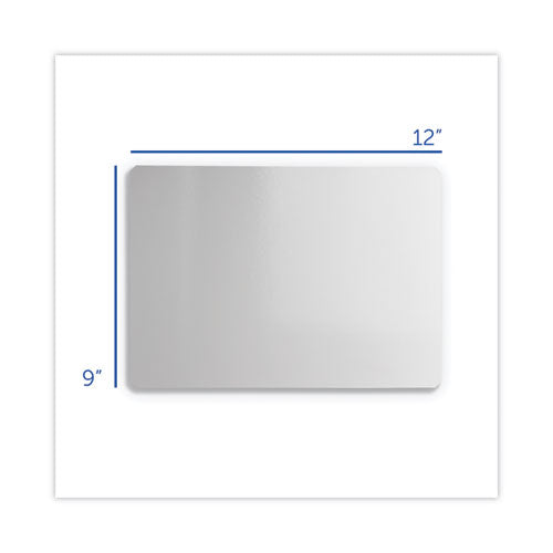 Image of Flipside Dry Erase Board, 12" x 9", White Surface, 24/Pack
