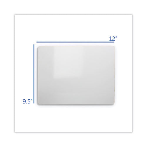 Image of Flipside Dry Erase Board, 12" x 9.5", White Surface, 12/Pack