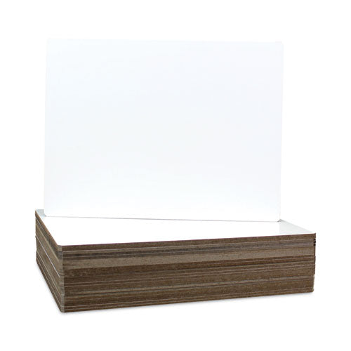 Image of Flipside Dry Erase Board, 12" x 9", White Surface, 24/Pack