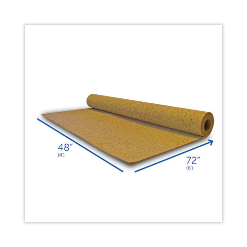 Image of Flipside Cork Roll, 48" x 0.24" x 84", Brown