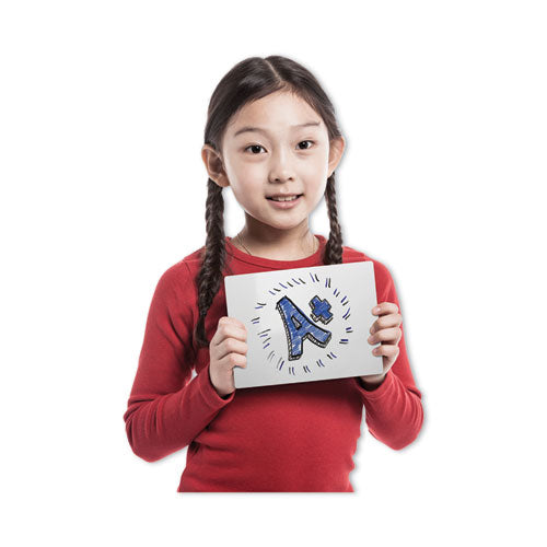 Image of Flipside Dry Erase Board, 5" x 7", White Surface, 12/Pack