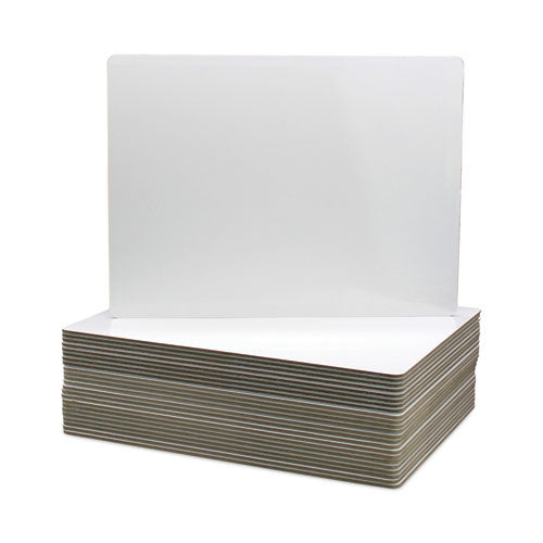 Image of Flipside Magnetic Dry Erase Board, 12" x 9", White Surface