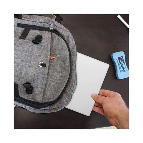 Image of Flipside Dry Erase Board, 12" x 9.5", White Surface, 12/Pack
