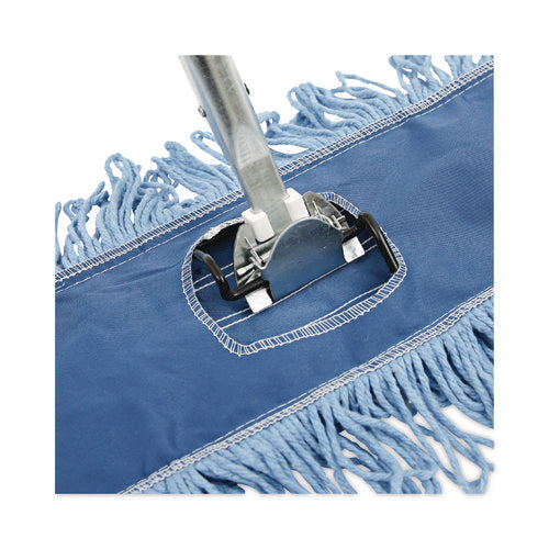 Image of Boardwalk® Clip-On Dust Mop Frame, 48w X 5d, Zinc Plated