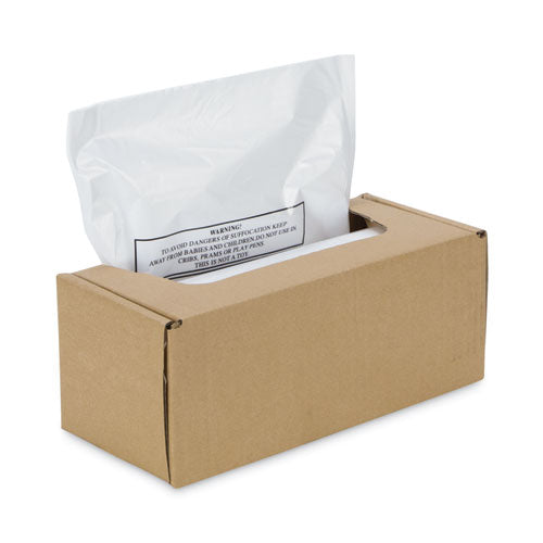 Image of Fellowes® Shredder Waste Bags, 16 To 20 Gal Capacity, 50/carton